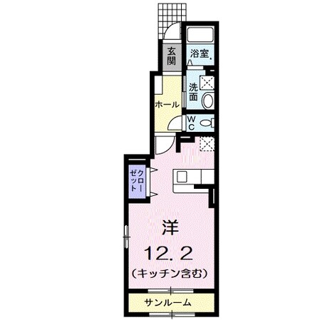 リブレ常盤台Ｃの物件間取画像